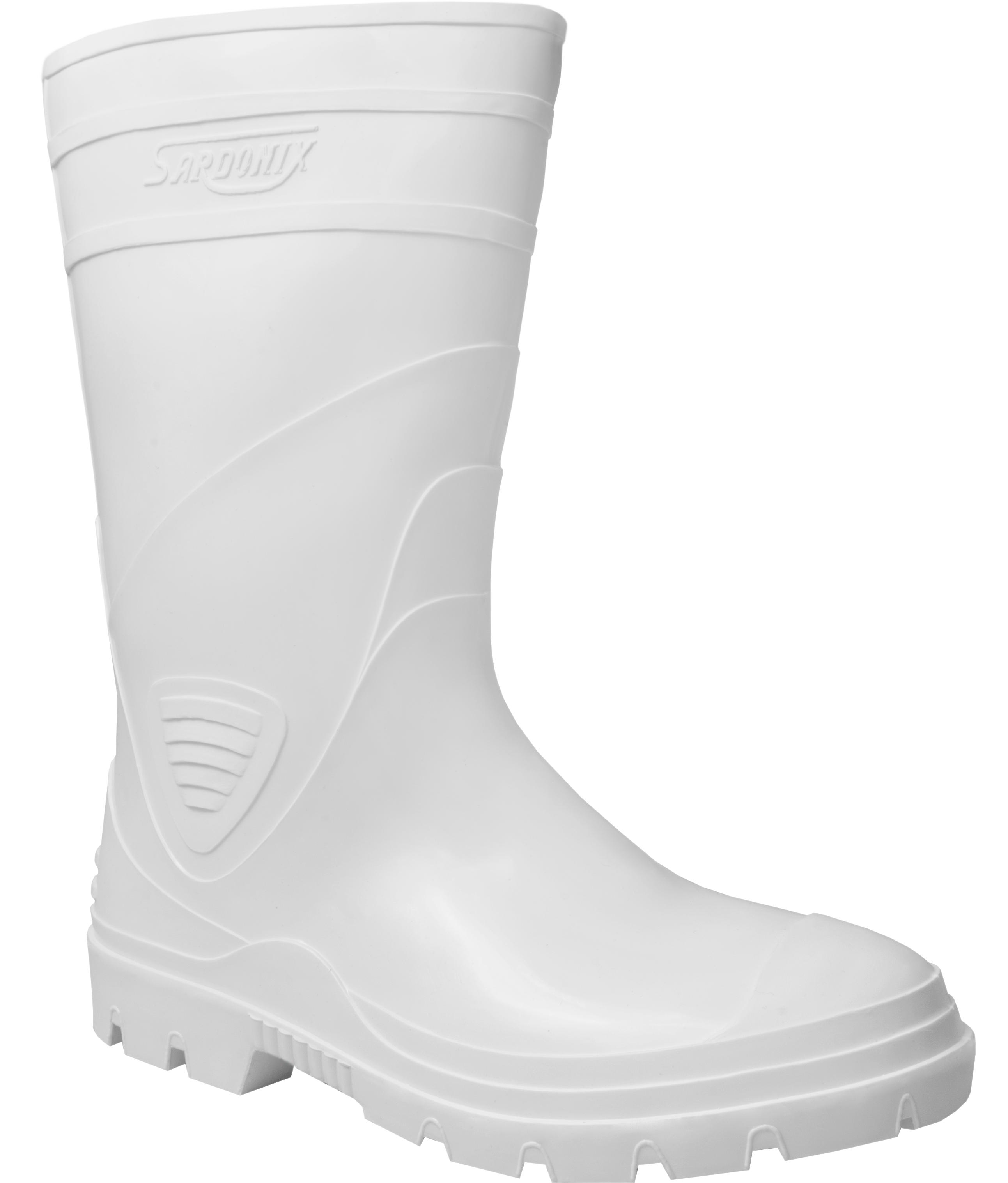 Сапоги ПВХ женские резиновые белые