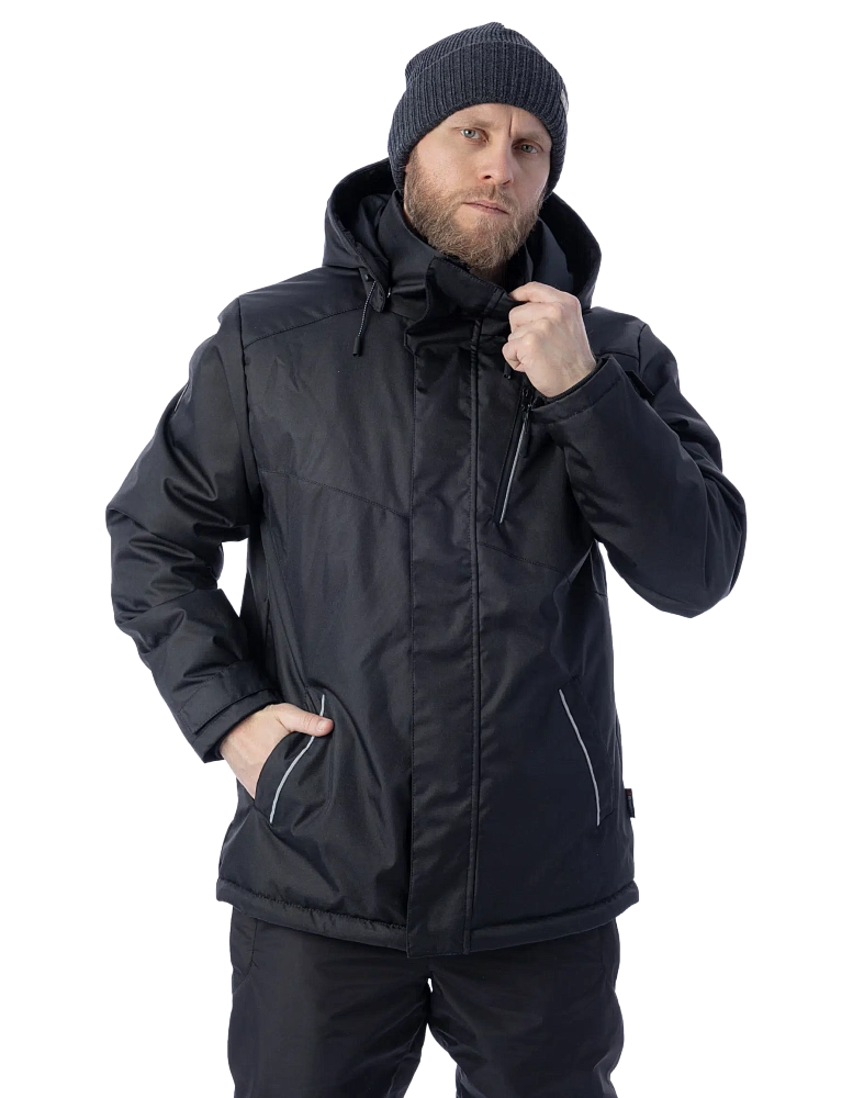 Куртка Brodeks KW 210 зимняя (черный) Куртка Brodeks KW 210 зимняя (черный)