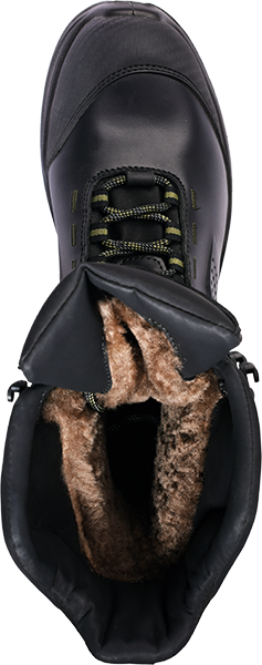 Ботинки VERT ПУ/ТПУ высокий берец нат.мех с КП и КС (черный)