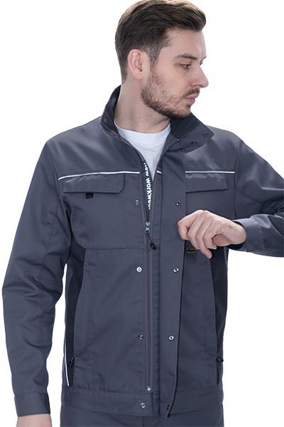 Куртка GT (серый/т.серый)