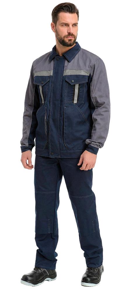 Костюм RONTA KS804 с БР (т.синий/серый)