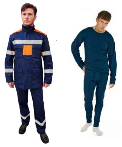 Комплект ЭНЕРГИЯ-В с БР для защиты от термических рисков (т.синий/оранжевый)