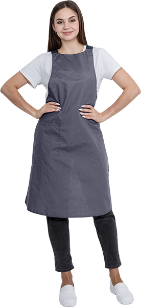 Фартук ЕВРО (серый)