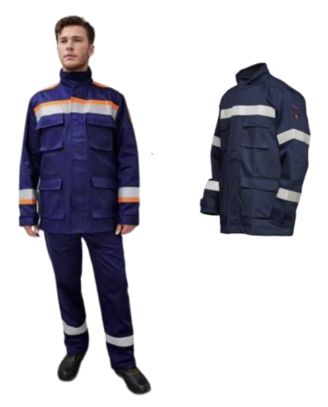 Комплект ЭНЕРГИЯ-А специальный с курткой-накидкой и БР (т.синий/оранжевый)