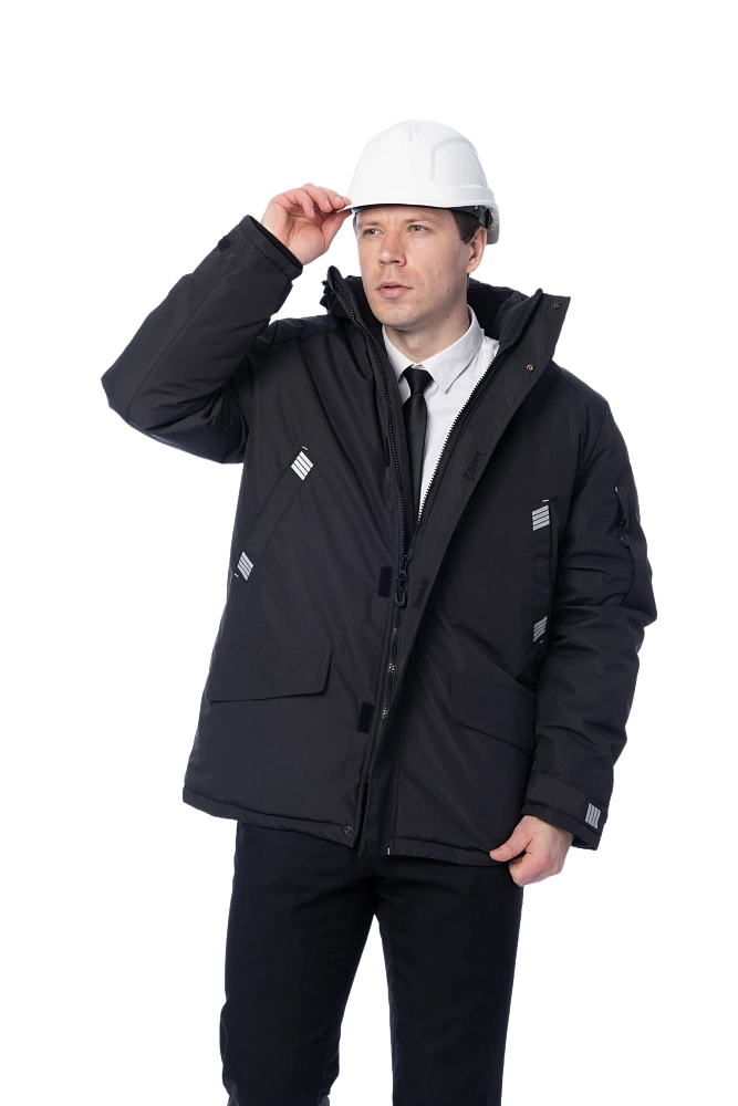 Парка Brodeks KW 204 зимняя (черный)