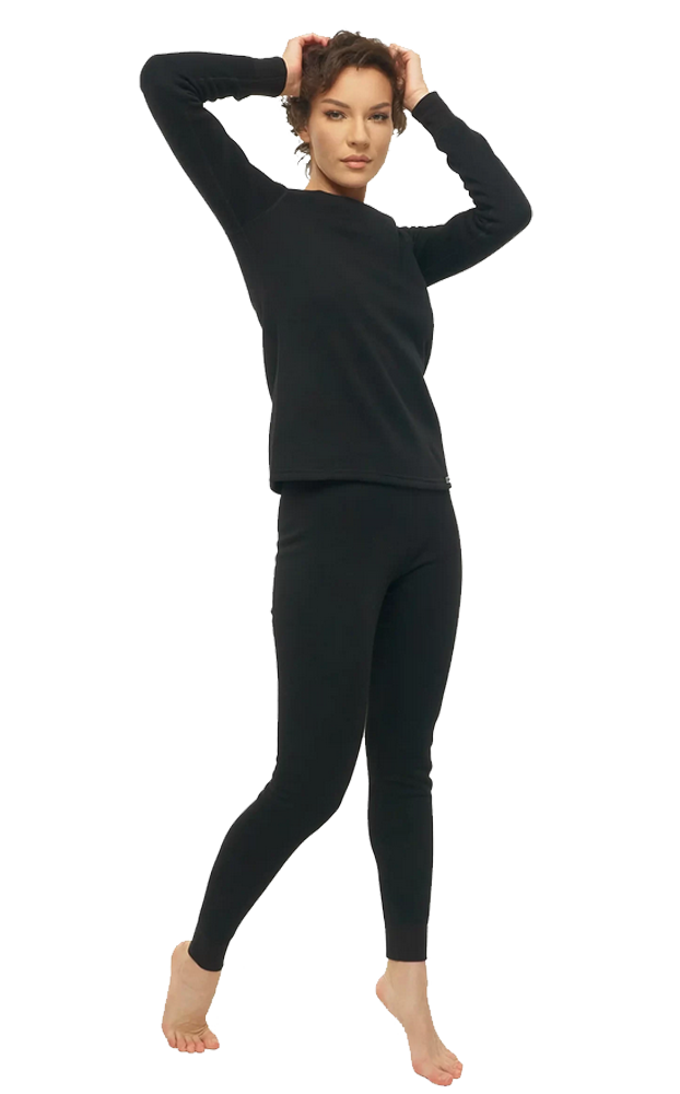 Термобелье ЭДВАНС ФРОСТ женское (черный)