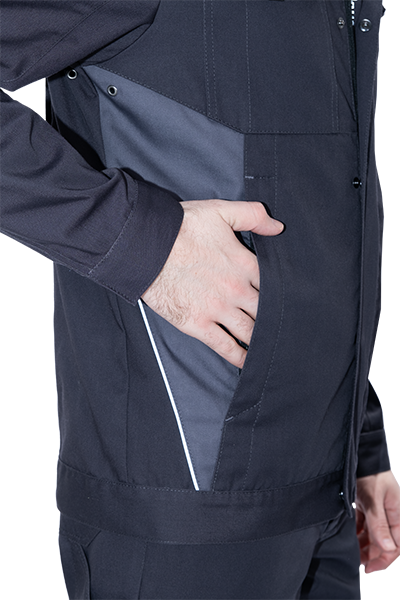 Куртка GT (т.серый/серый)