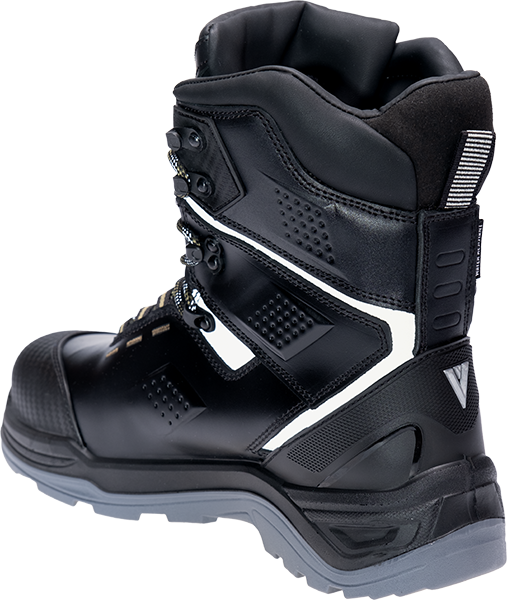 Ботинки VERT ПУ/ТПУ шерст.мех с КП и КС (черный)