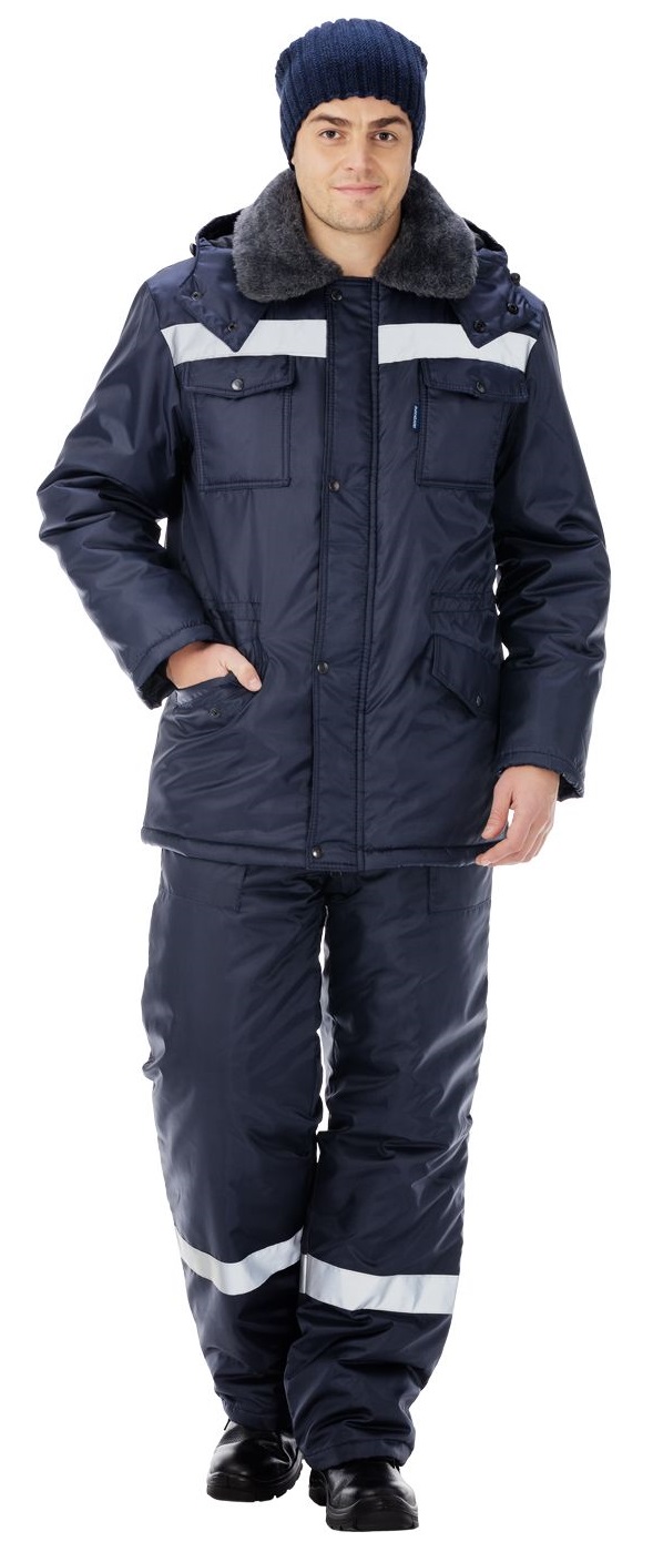 Костюм МАСТЕР зимний с ПК (т.синий)