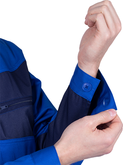 Костюм СПЕЦИАЛИСТ-2 с ПК (василек/т.синий)