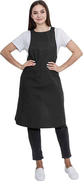 Фартук ЕВРО (черный)