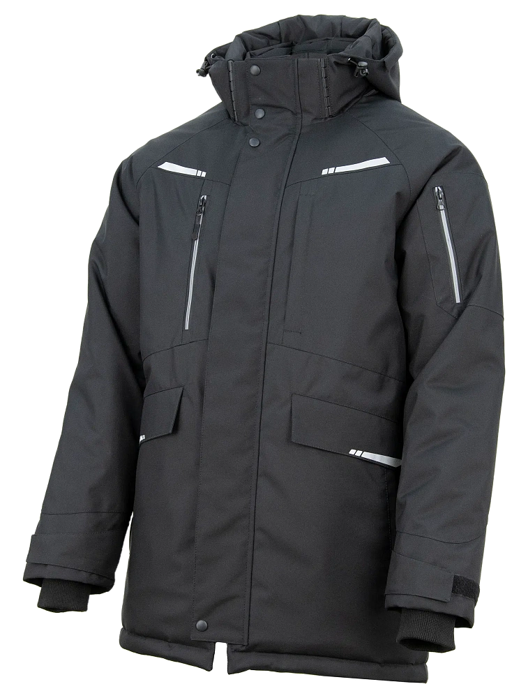 Парка BRODEKS KW 215 зимняя (черный)