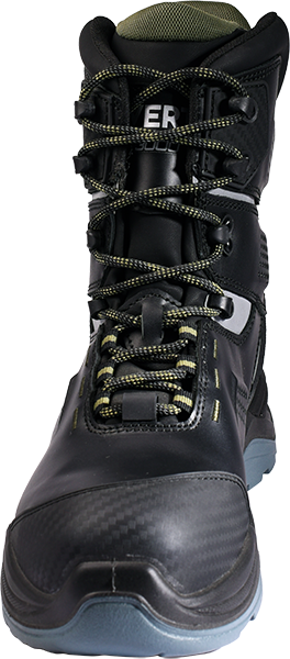 Ботинки VERT ПУ/ТПУ высокий берец кожаные с КП и КС (черный)