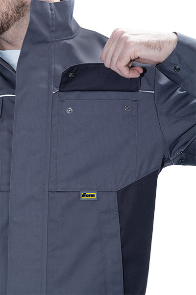 Куртка GT (серый/т.серый)