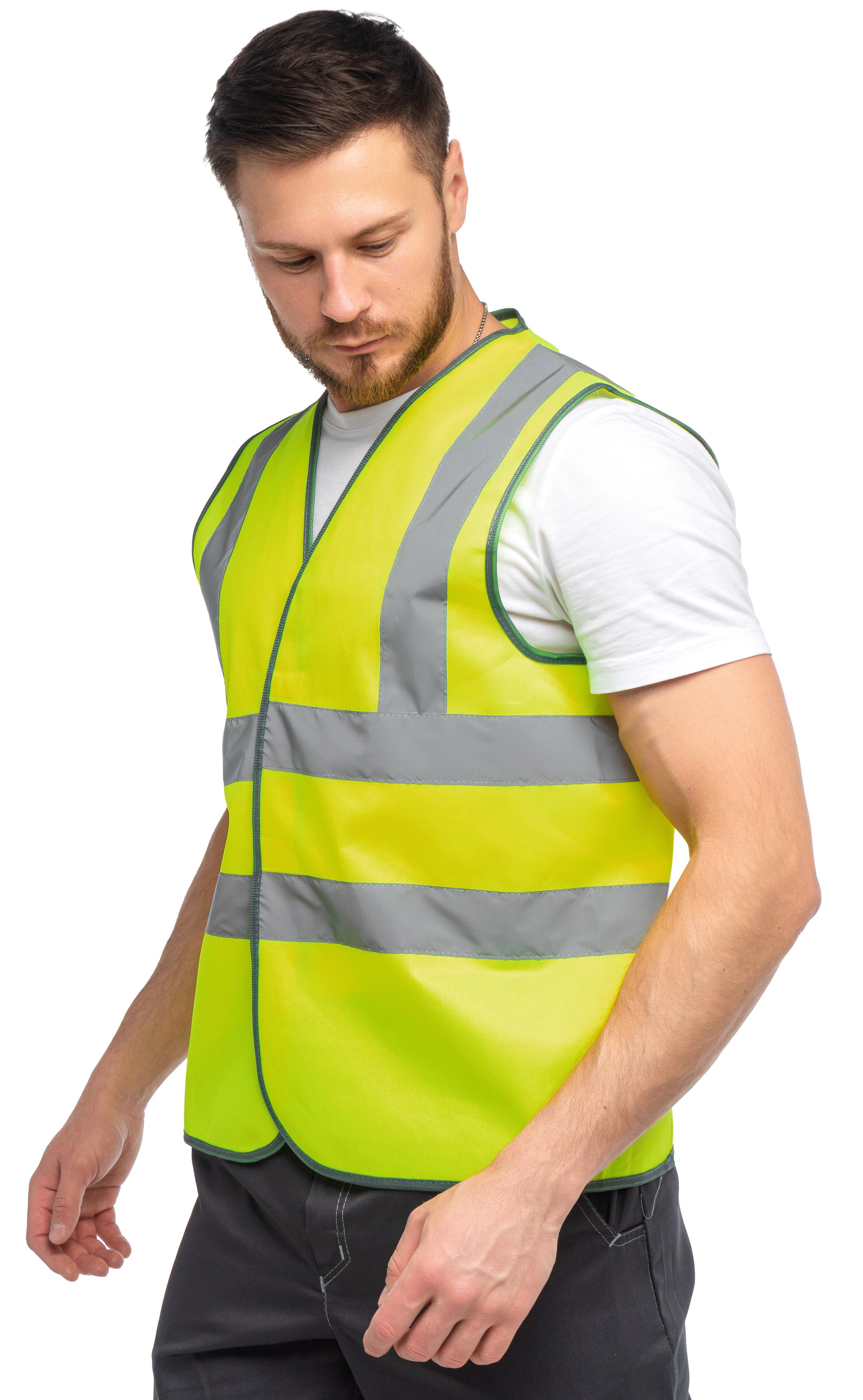 Жилет J04 сигнальный (желтый)