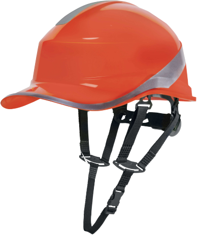 Каска BASEBALL DIAMOND V UP (оранжевый)