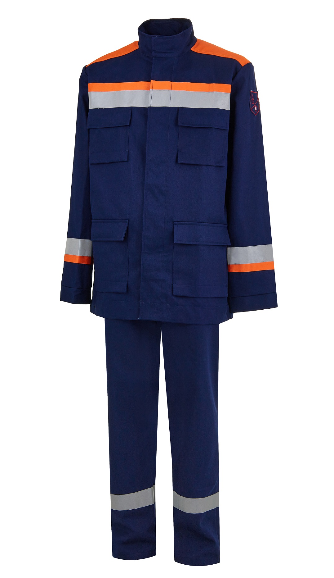 Комплект ЭНЕРГИЯ-А специальный с курткой-накидкой и БР (т.синий/оранжевый)