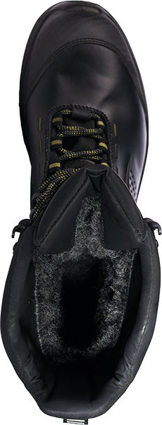 Ботинки VERT высокий берец шерст.мех с КП и КС (черный)