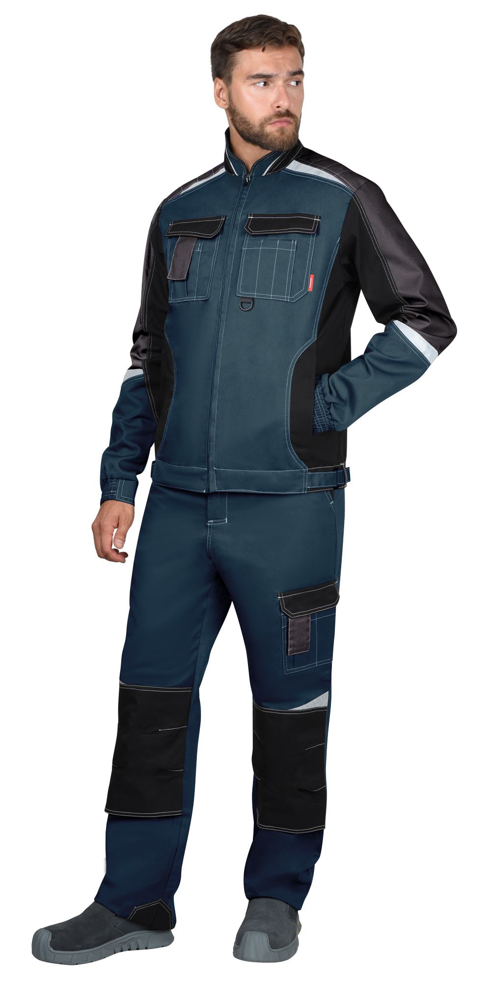 Куртка СИРИУС-КАСПИЙ СОП (морена/черный/т.серый)