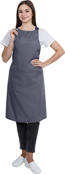 Фартук ЕВРО (серый)