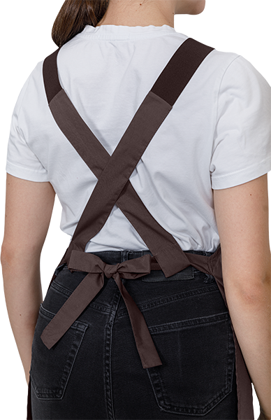 Фартук ЕВРО (коричневый)