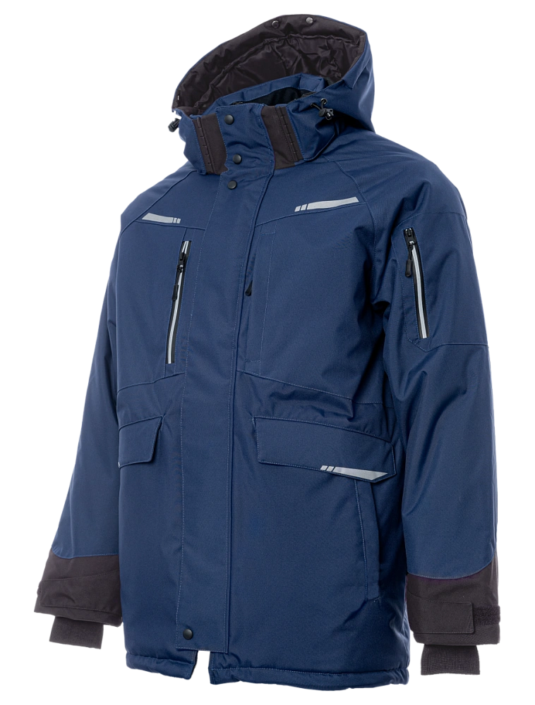 Парка BRODEKS KW 215 зимняя (синий) Парка BRODEKS KW 215 зимняя (синий)