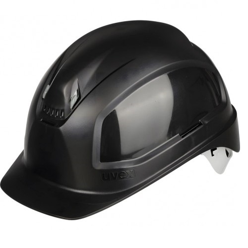 Каска защитная UVEX ФЕОС B-WR с храповиком (черный)