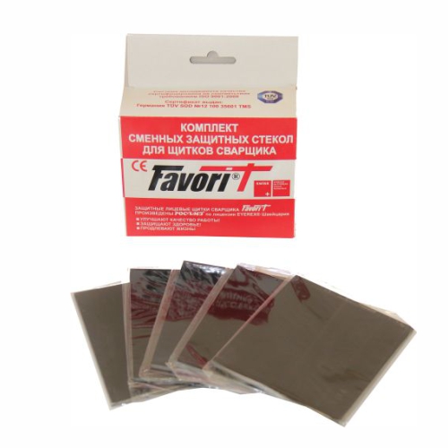 Комплект светофильтров РОСОМЗ™ 00265 110х90 к щитку сварщика 10шт