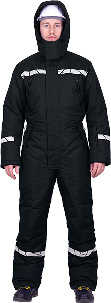 Комбинезон ПИЛОТ зимний (черный)