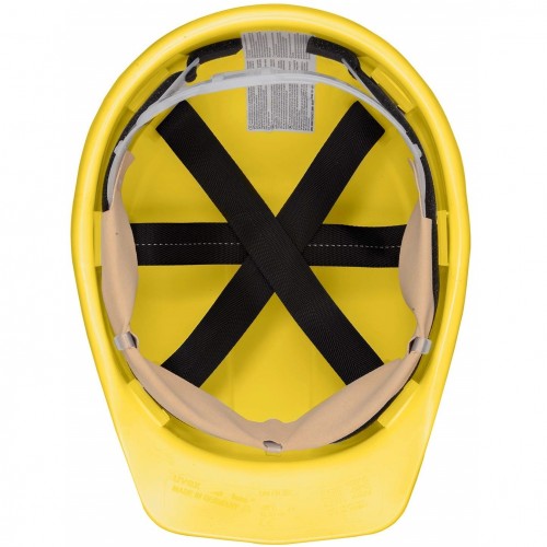 Каска защитная UVEX ТЕРМО БОСС текстильное оголовье (желтый)