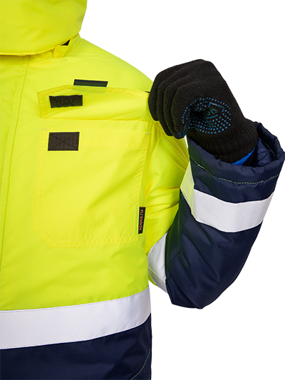 Костюм БРАЙТ зимний с ПК (желтый/синий)