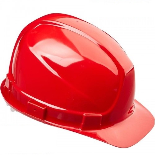 Каска защитная UVEX СУПЕР БОСС 9752320 пластиковое оголовье (красный)