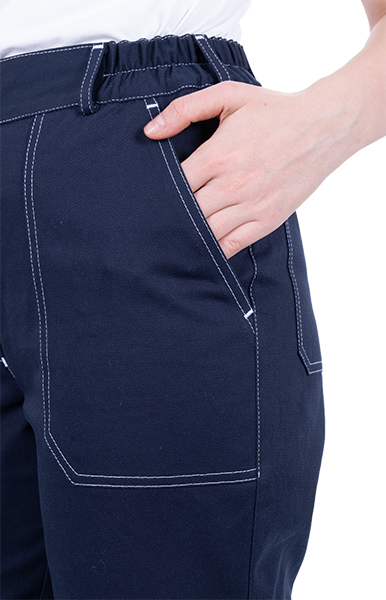 Костюм РАЦИОНАЛИЗАТОР женский с БР (синий/василек)