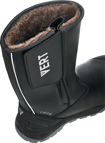 Сапоги VERT ПУ/ТПУ высокие шерст.мех с КП и КС