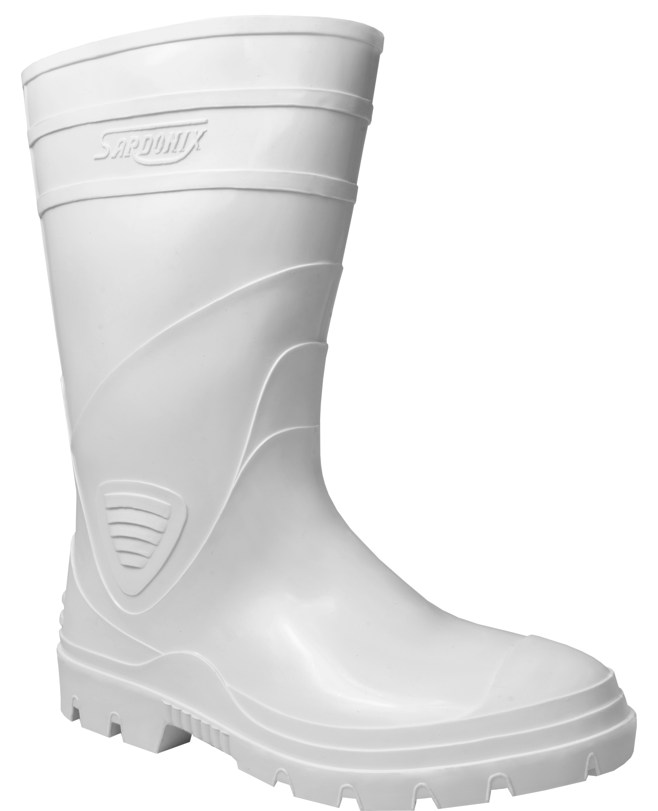 Сапоги Sardonix 165-03Б ПВХ мужские (белый)