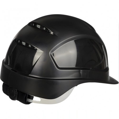 Каска защитная UVEX ФЕОС B-WR с храповиком (черный)