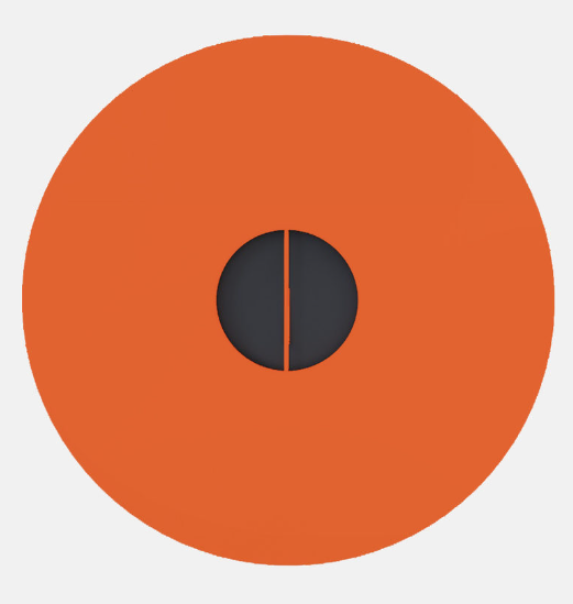 Респиратор RB-200 WHITE/ORANGE с клапаном (белый/оранжевый)