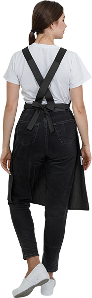 Фартук ЕВРО (черный)