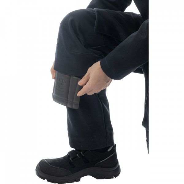 Комбинезон сварщика BRODEKS FS58-02 2 класса (черный)