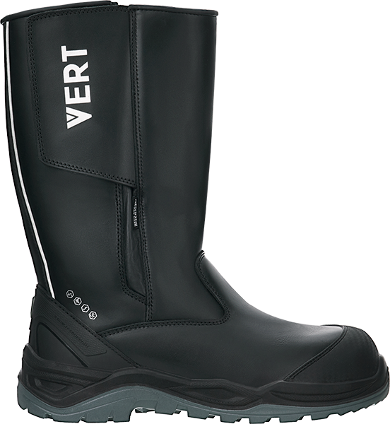 Сапоги VERT ПУ/ТПУ высокие шерст.мех с КП и КС