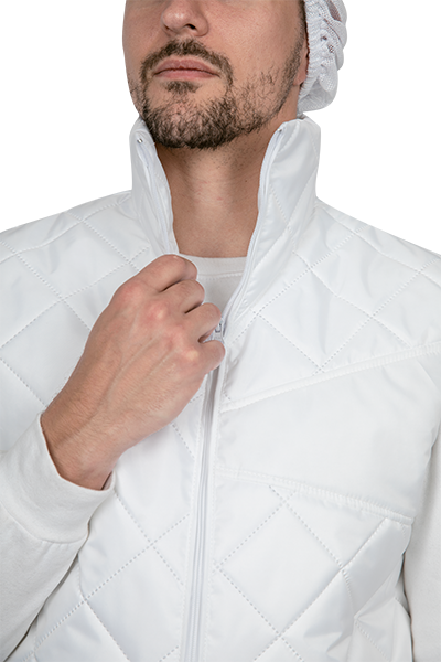 Жилет АПРЕЛЬ зимний (белый)