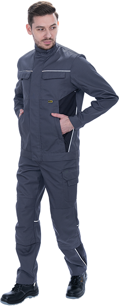 Куртка GT (серый/т.серый)