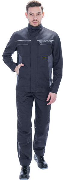 Куртка GT (т.серый/серый)