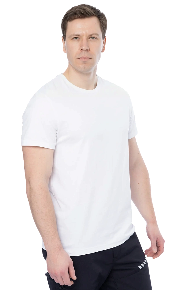 Футболка BRODEKS KS711 (белый)