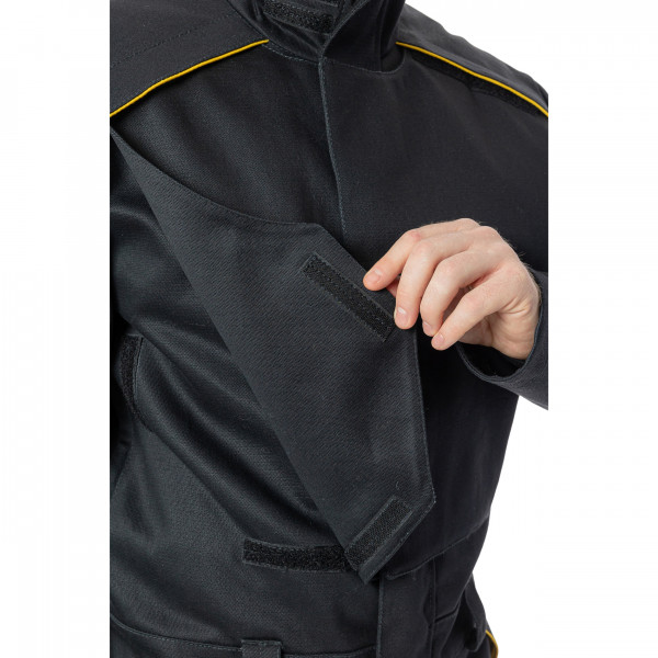 Комбинезон сварщика BRODEKS FS58-02 2 класса (черный)