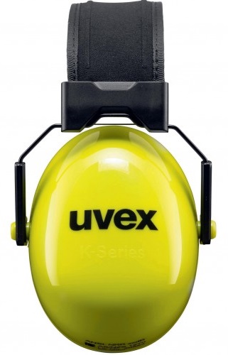 Наушники UVEX K20 HI-VIZ со складным оголовьем 33 дБ