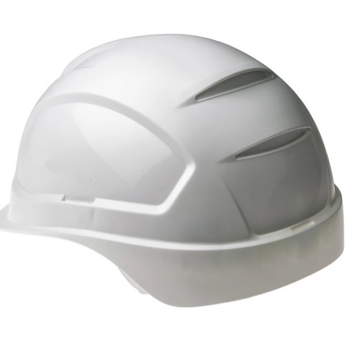 Каска защитная UVEX ФЕОС E-WR с храповиком (белый)