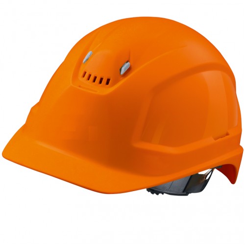 Каска защитная UVEX ФЕОС IES с храповиком (оранжевый)