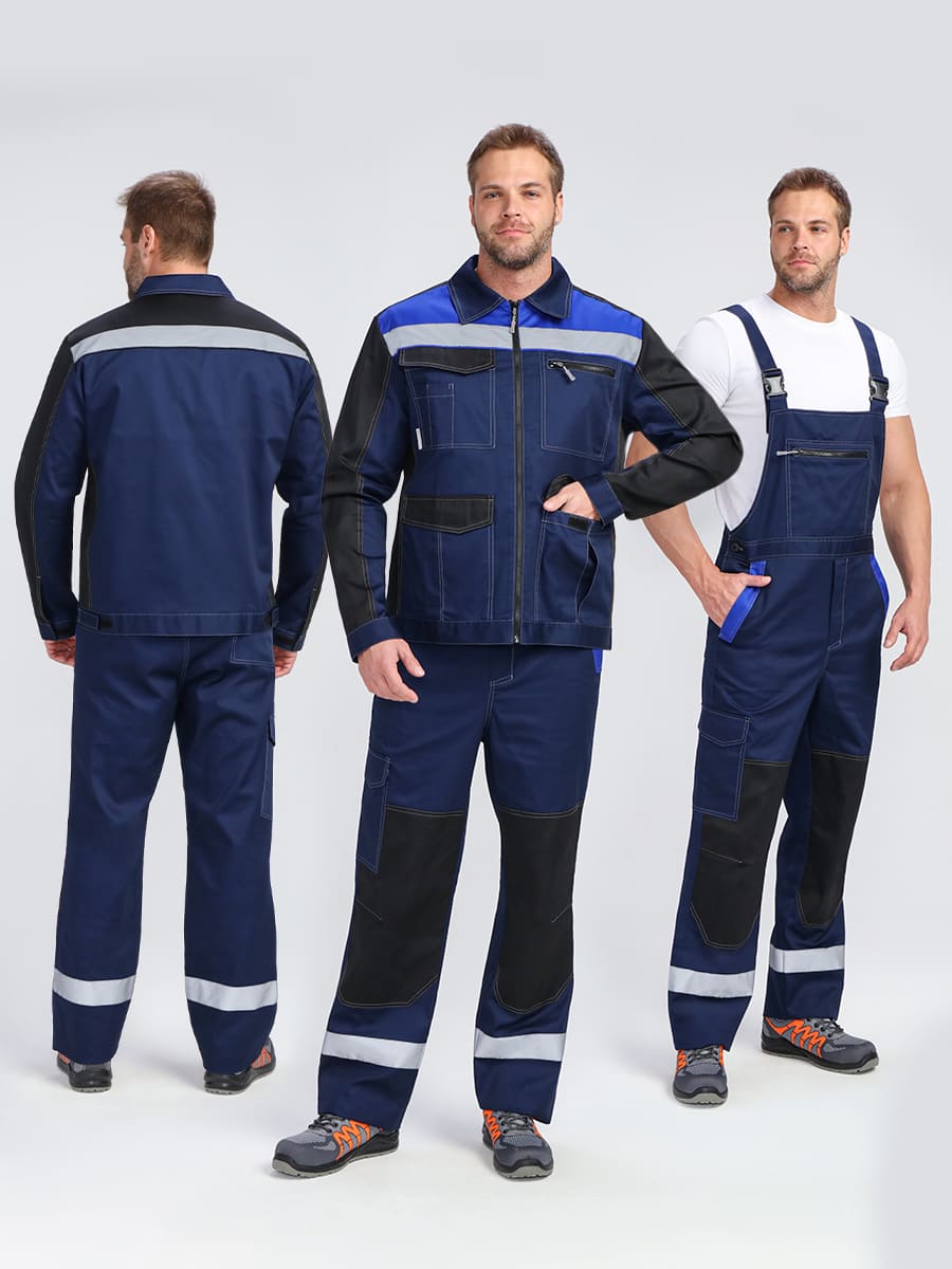 Костюм PROFLINE BASE-2 с ПК (т.синий/черный/васильковый)