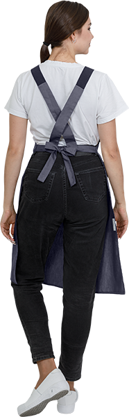 Фартук ЕВРО (серый)